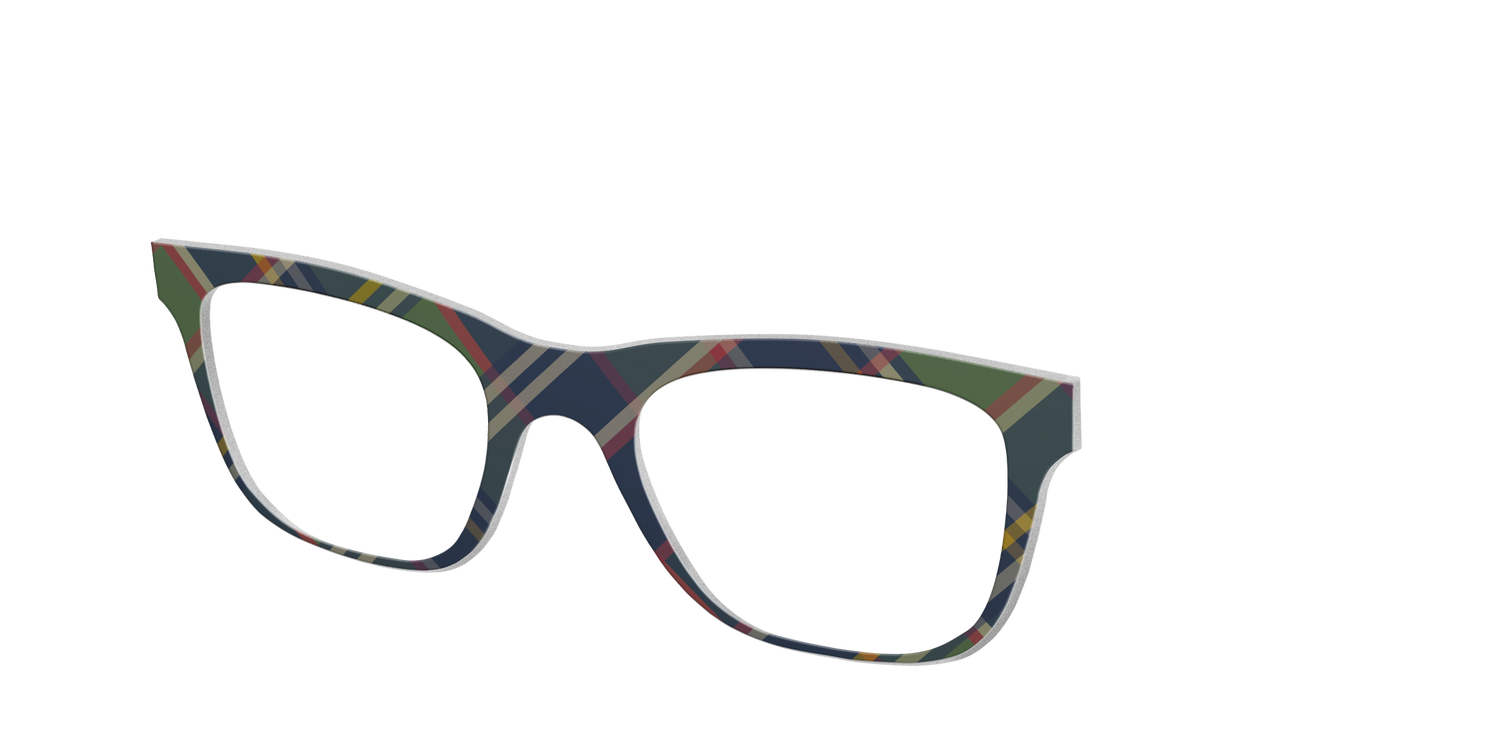 The Flannel Plaid - Angle Top Image - Pair Eyewear