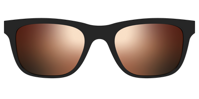 The Polarized Gold Reflective Sun Top - Front Top Thumbnail - Pair Eyewear