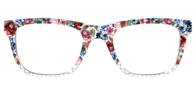 The Graph Paper Floral - Front Top Thumbnail - Pair Eyewear