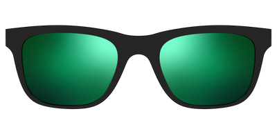 The Polarized Green Reflective Sun Top - Front Top Thumbnail - Pair Eyewear