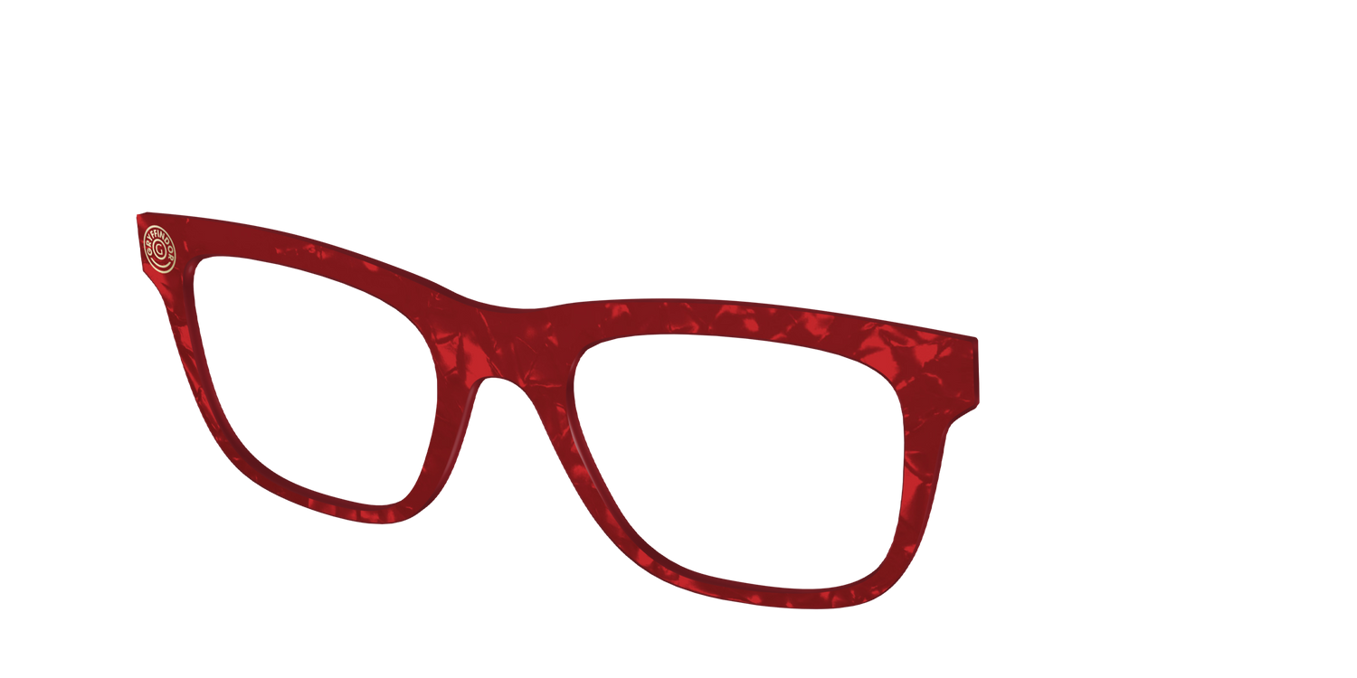 The Gryffindor™ Pearl Tortoise - Angle Top Image - Pair Eyewear