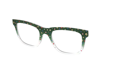 The Holiday Bauble with Foil Crystal - Angle Top Thumbnail - Pair Eyewear