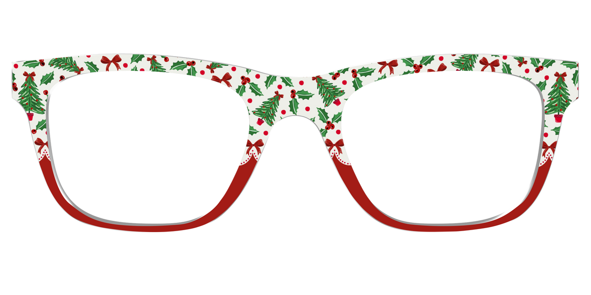 The Holly Jolly Split - Front Top Image - Pair Eyewear