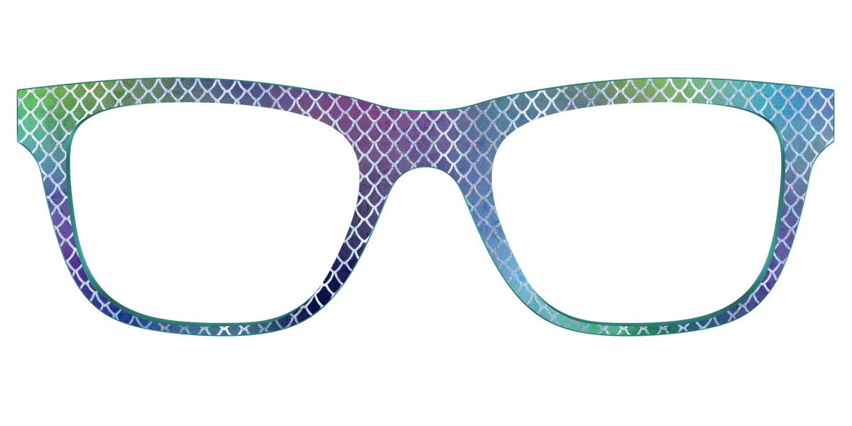 The Holographic Dragon Scales - Front Top Image - Pair Eyewear