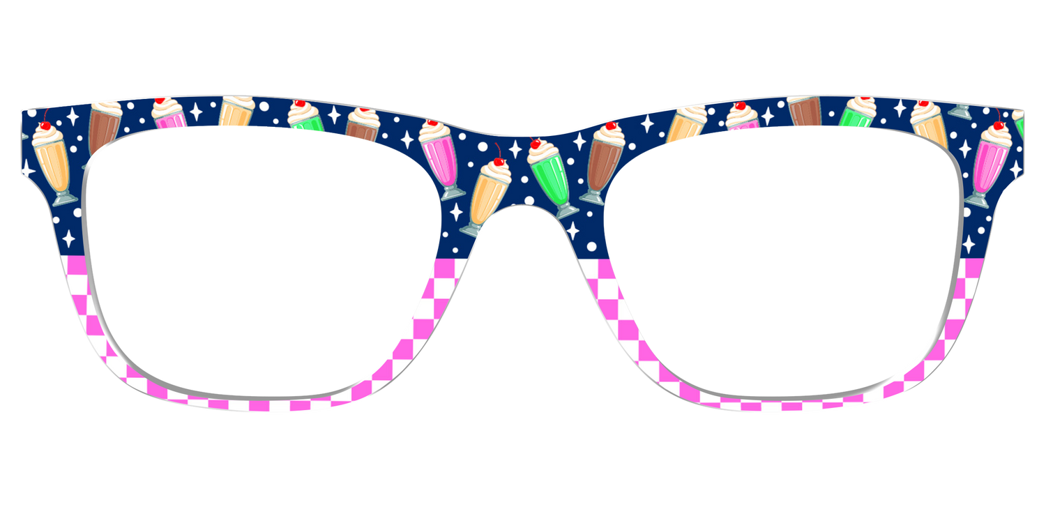 The Ice Cream Social Split - Front Top Image - Pair Eyewear