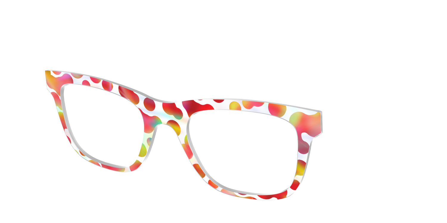 The Lava Lamp Crystal - Angle Top Image - Pair Eyewear