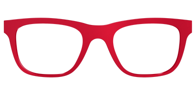 The Matte Red - Front Top Thumbnail - Pair Eyewear