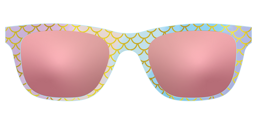 The Polarized Rainbow Mermaid Sun Top - Pair Eyewear