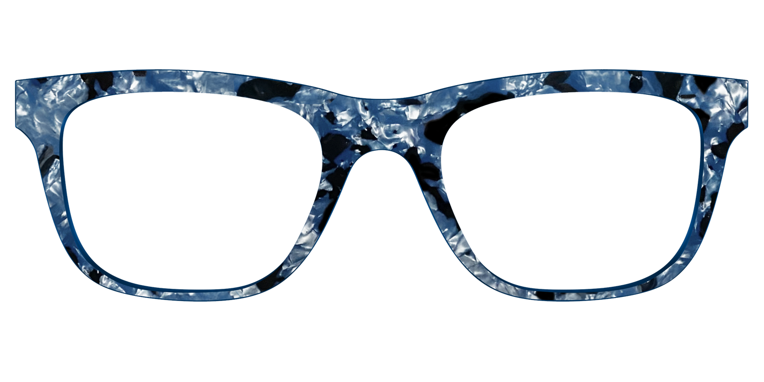 The Midnight Blue Pearl Tortoise - Front Top Image - Pair Eyewear
