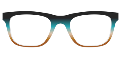 The Onyx to Rust Gradient - Front Top Thumbnail - Pair Eyewear