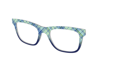 The Poetic Plaid - Angle Top Thumbnail - Pair Eyewear