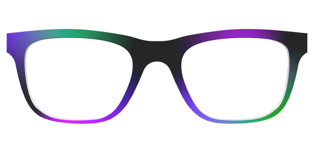 The Potion Gradient - Front Top Image - Pair Eyewear