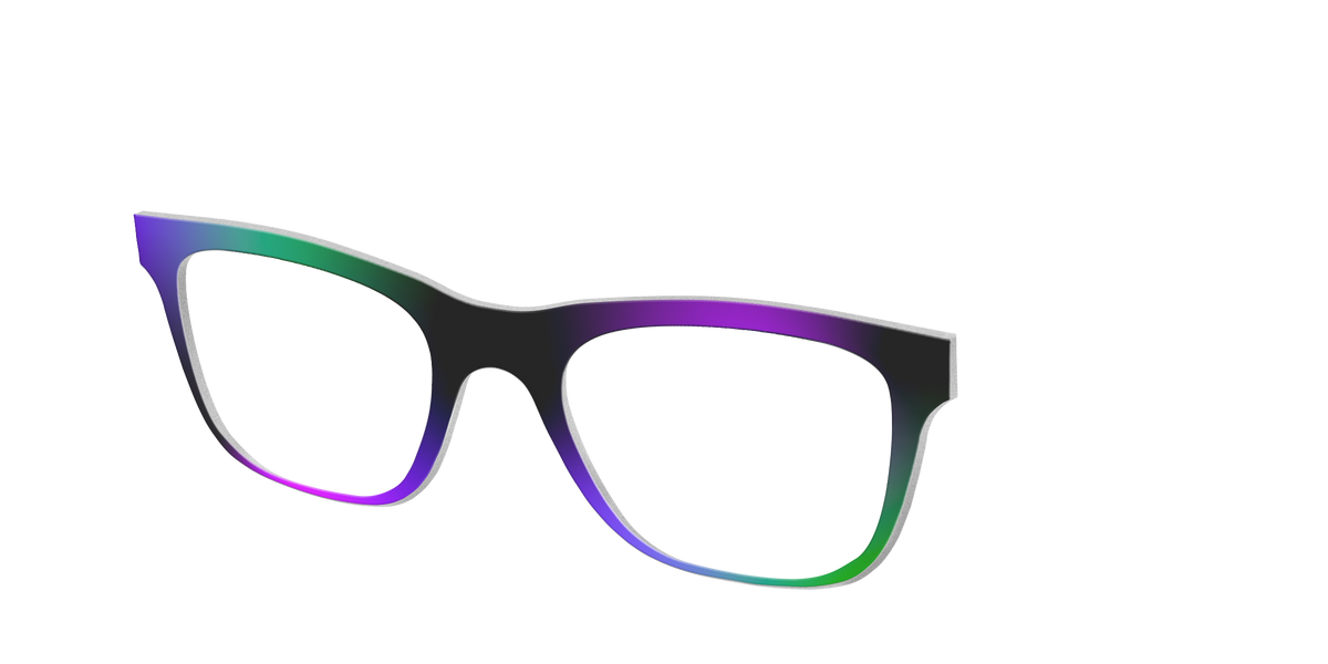 The Potion Gradient - Angle Top Image - Pair Eyewear