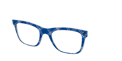 The Ravenclaw™ Plaid - Angle Top Thumbnail - Pair Eyewear