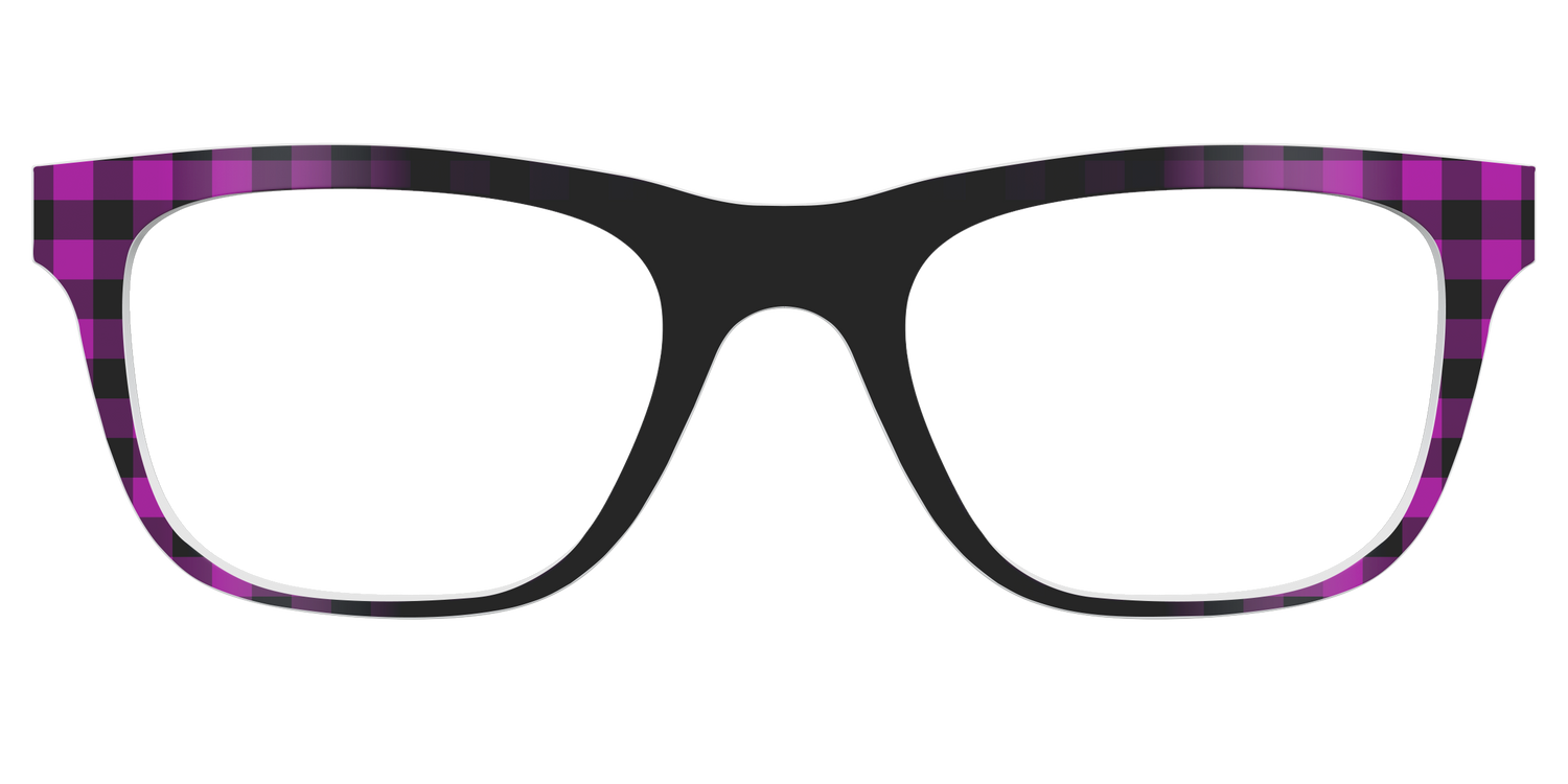 The Reimagined Plaid - Front Top Image - Pair Eyewear