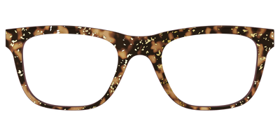 The Sandalwood Tortoise with Gold Foil - Front Top Thumbnail - Pair Eyewear