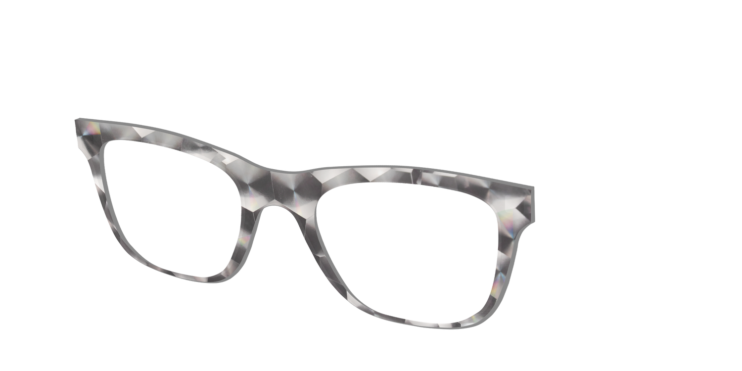 The Silver Fractals - Angle Top Image - Pair Eyewear