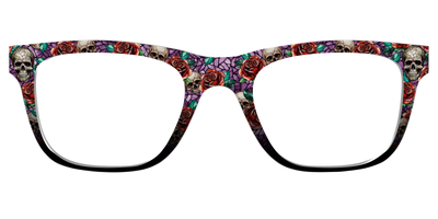 The Skull & Thorn Stained Glass - Front Top Thumbnail - Pair Eyewear