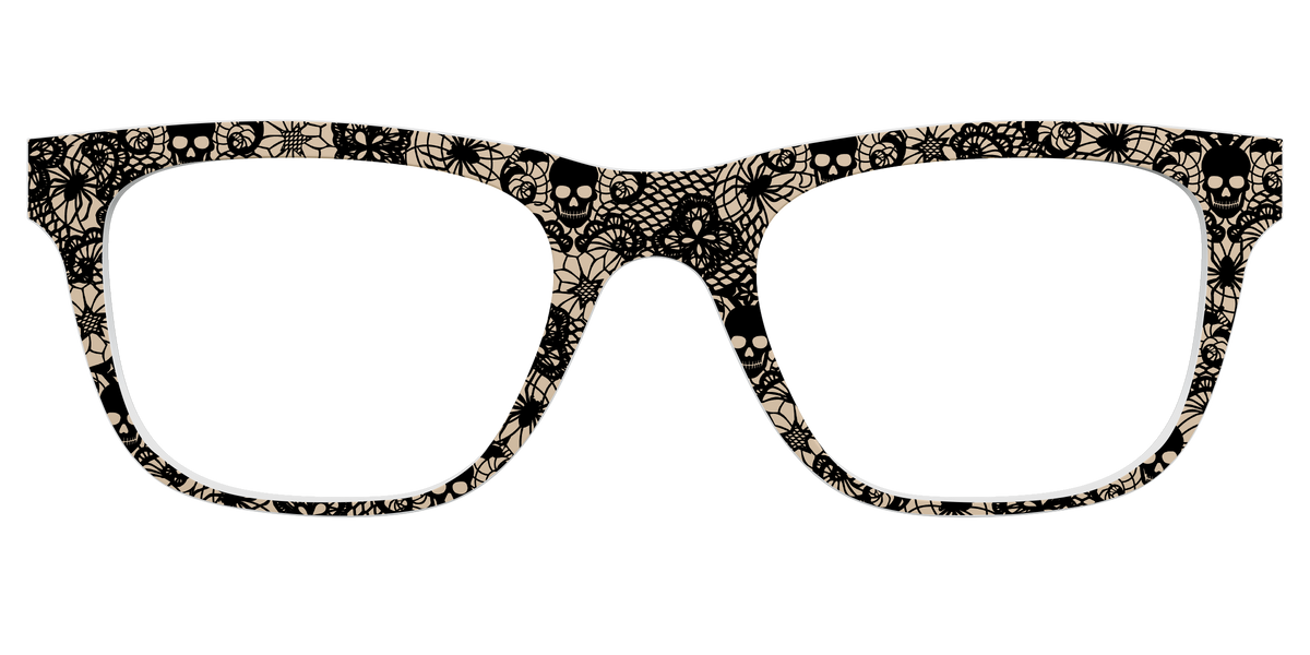 The Skull Lace - Front Top Image - Pair Eyewear