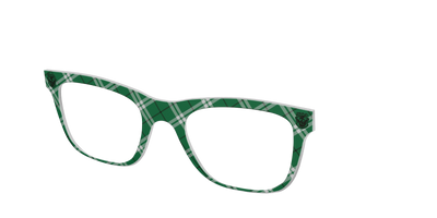 The Slytherin™ Plaid - Angle Top Thumbnail - Pair Eyewear