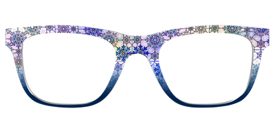 The Snowfall Stained Glass - Front Top Thumbnail - Pair Eyewear