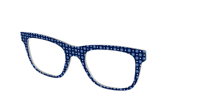 The Snowflake Polka Dot - Angle Top Thumbnail - Pair Eyewear