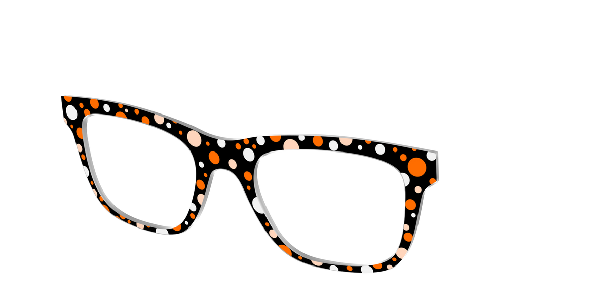The Spooky Spots - Angle Top Image - Pair Eyewear