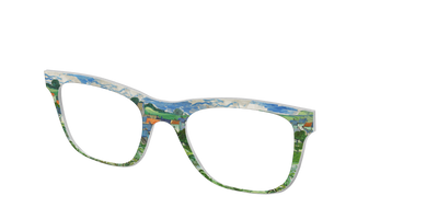 The View of Auvers-Sur-Oise - Angle Top Thumbnail - Pair Eyewear