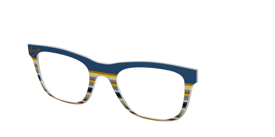 The Vincent Stripes - Angle Top Thumbnail - Pair Eyewear