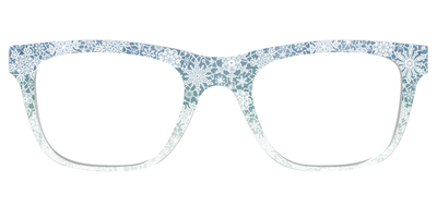 The White Lace Snowflake Crystal - Front Top Thumbnail - Pair Eyewear