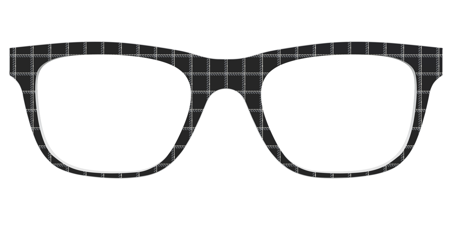The Windowpane Plaid - Front Top Image - Pair Eyewear