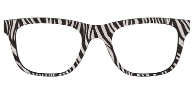 The Zebra Stripes - Front Top Thumbnail - Pair Eyewear
