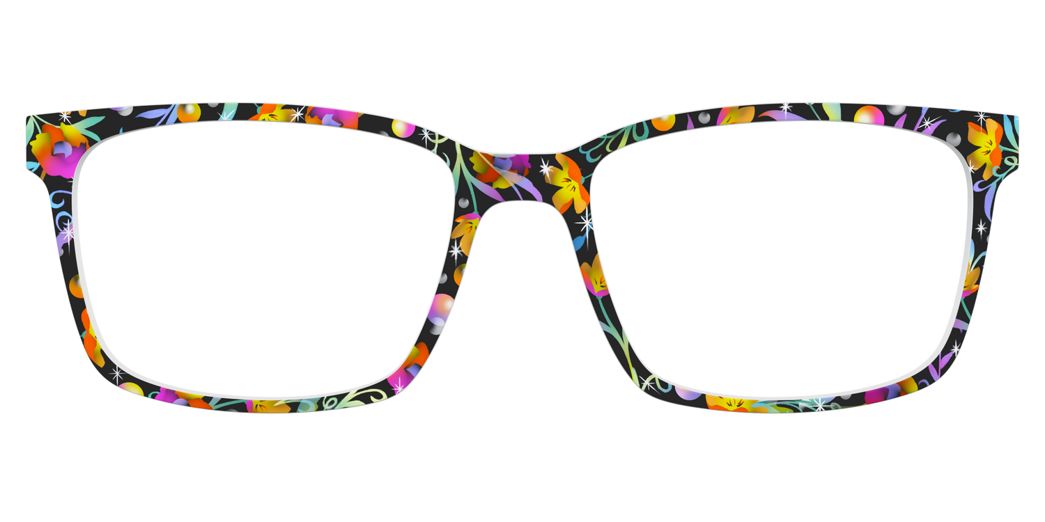The Airbrushed Floral - Lifestyle Kirby Top Image - Pair Eyewear