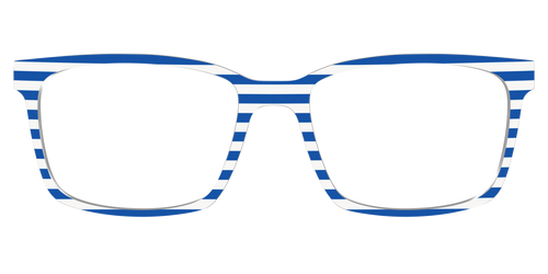 The Beach Umbrella Stripes - Kirby Top - Pair Eyewear
