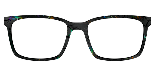 The Black Holographic Scrolls - Kirby Top - Pair Eyewear