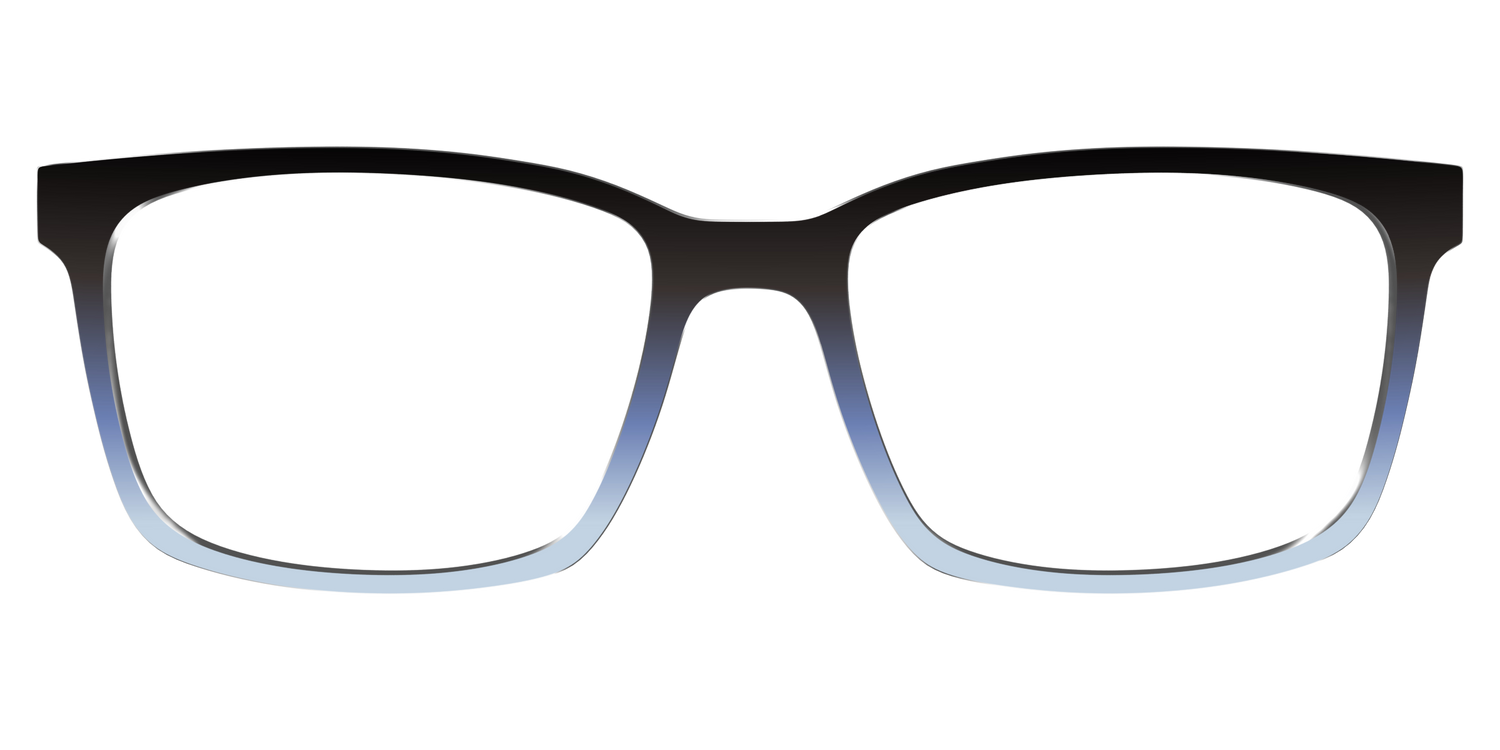 The Black to Icy Cyan Gradient - Lifestyle Kirby Top Image - Pair Eyewear