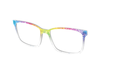 The Bold Bokeh Glitter Crystal - Angle Top Thumbnail - Pair Eyewear