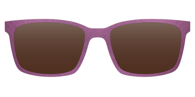 The Polarized Brushed Rose Sun Top - Front Top Thumbnail - Pair Eyewear