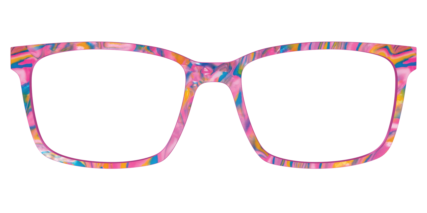 The Bubble Gum Pearl Marble - Lifestyle Kirby Top Image - Pair Eyewear
