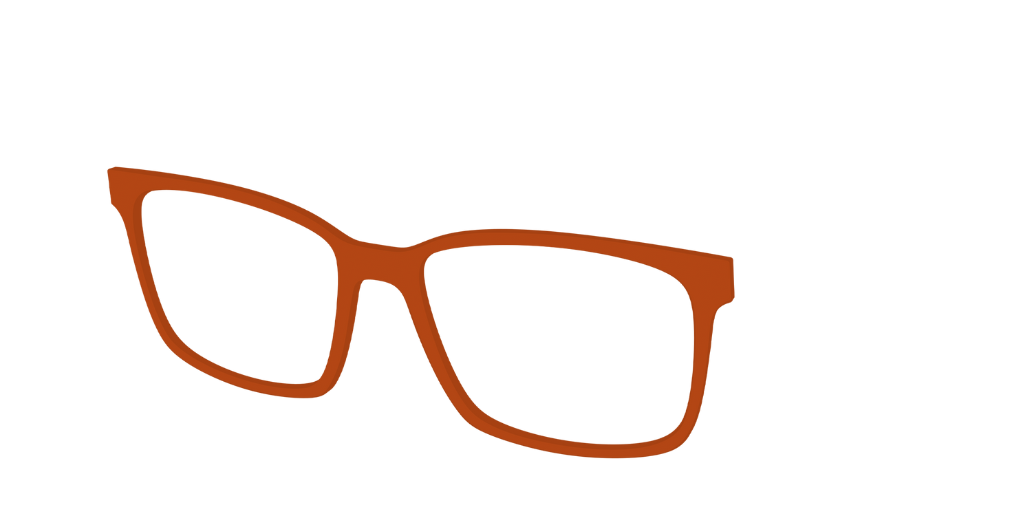 The Burnt Orange - Angle Top Image - Pair Eyewear