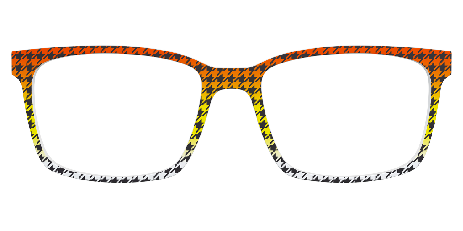 The Candy Corn Houndstooth - Lifestyle Kirby Top Image - Pair Eyewear