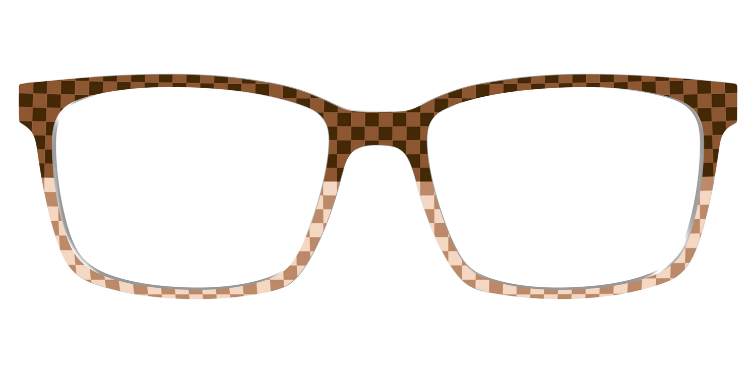The Cappuccino Check Split - Lifestyle Kirby Top Image - Pair Eyewear