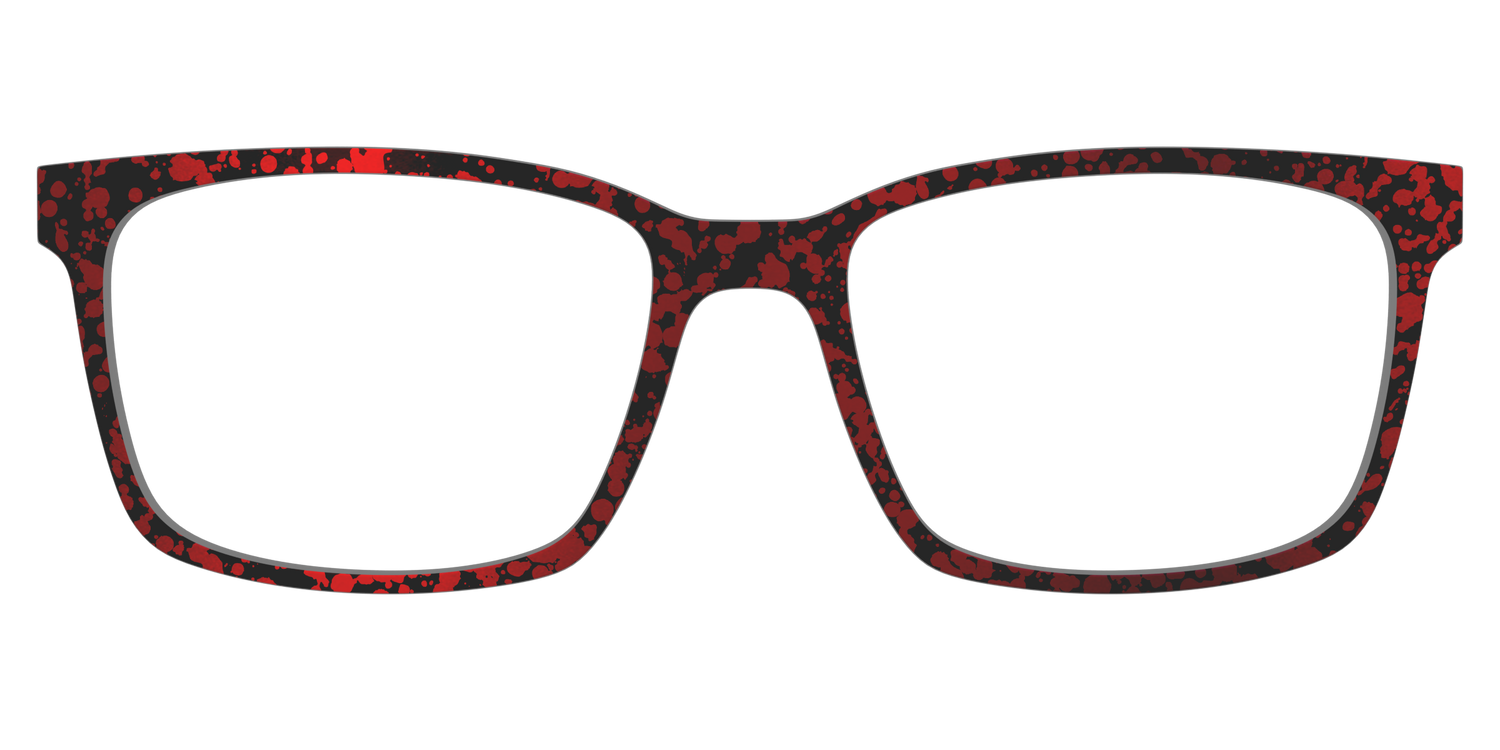 The Crimson Splatter - Lifestyle Kirby Top Image - Pair Eyewear