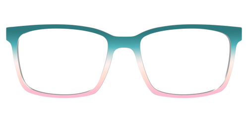 The Deep Sea to Pink Sand Gradient - Kirby Top - Pair Eyewear