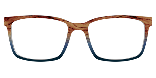 The Denim Woodgrain Split - Kirby Top - Pair Eyewear