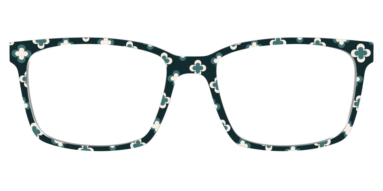 The Ditsy Clover Dot - Lifestyle Kirby Top Image - Pair Eyewear
