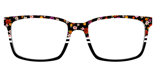 The Ditsy Stripe Split - Kirby Top - Pair Eyewear