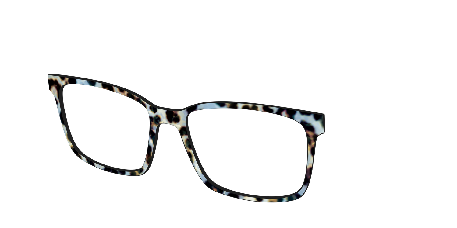 The Earl Grey Tortoise - Angle Top Image - Pair Eyewear