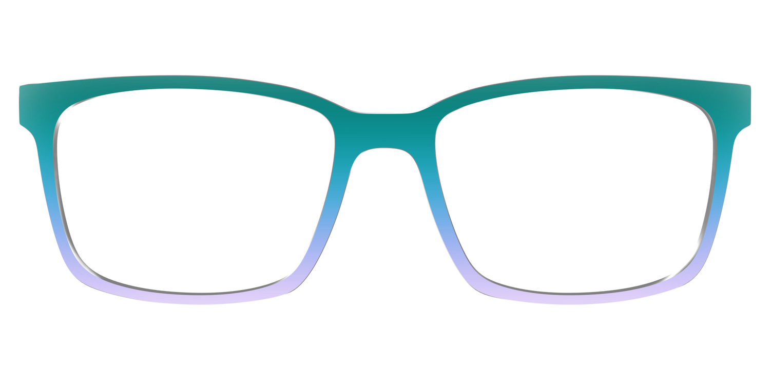 The Emerald to Lilac Gradient - Lifestyle Kirby Top Image - Pair Eyewear