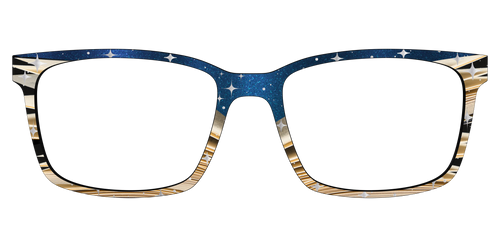 The Enchanted Pages Shimmer with Silver Foil - Kirby Top - Pair Eyewear